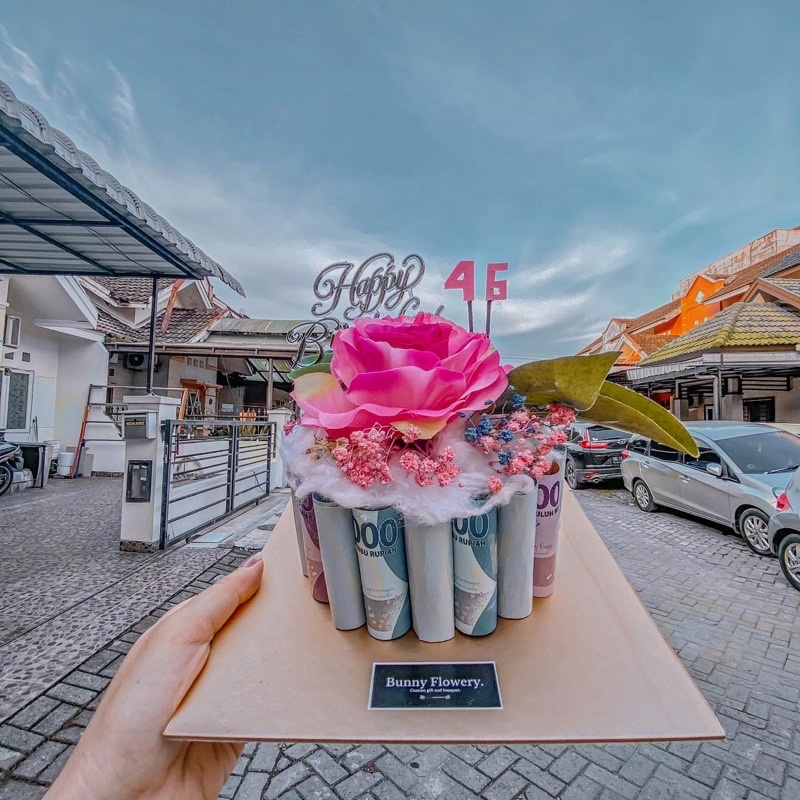 MONEY CAKE | MONEY BIRTHDAY CAKE | BIRTHDAY CAKE | MONEY BOUQUET | HADIAH ULANG TAHUN | BIRTHDAY