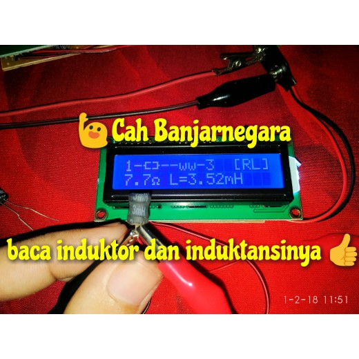 Smart Tester / Esr Meter / Transistor Tester / Komponen Tester