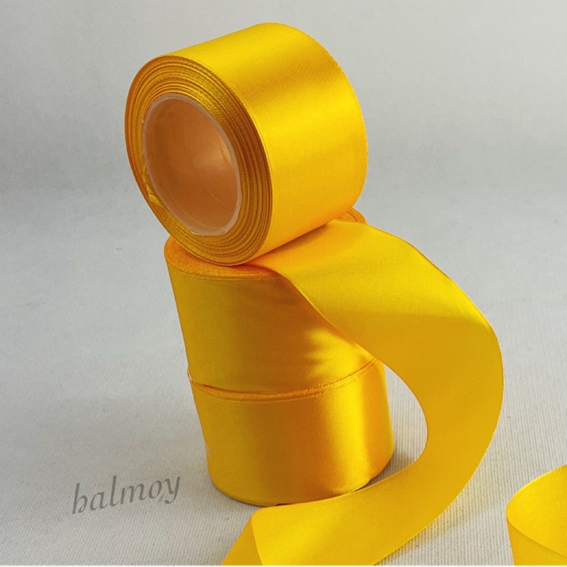 

PITA SATIN KAIN 2 INCI / 5 CM WARNA KUNING TUA #016