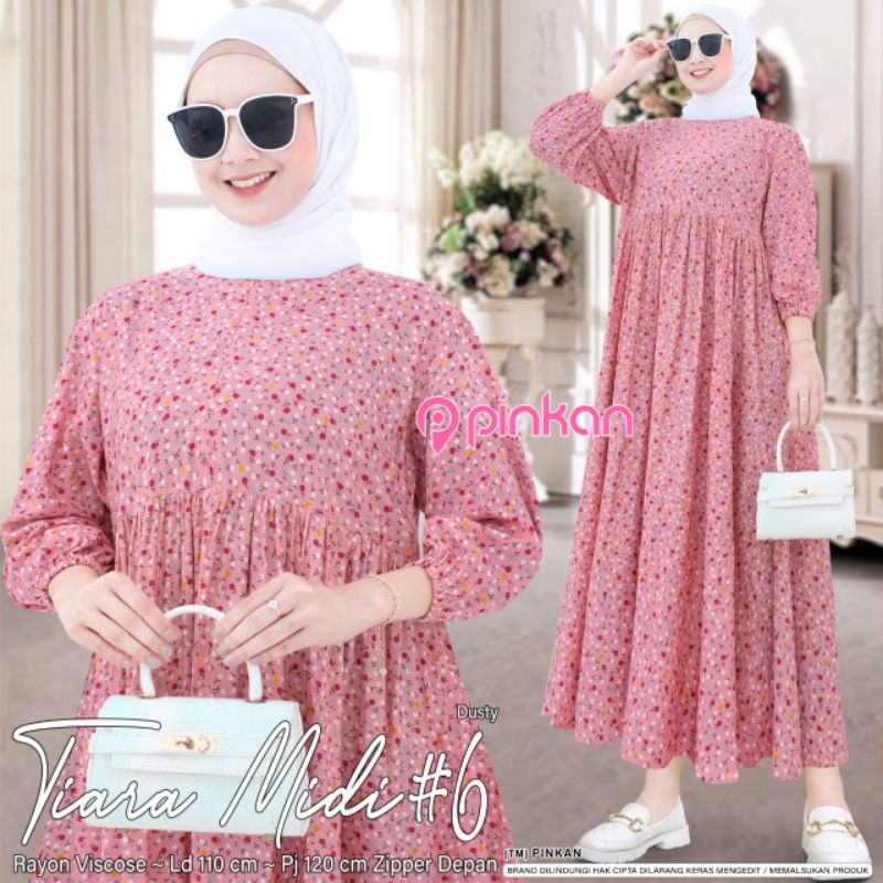 Tiara Midi Dress #6 by Pinkan