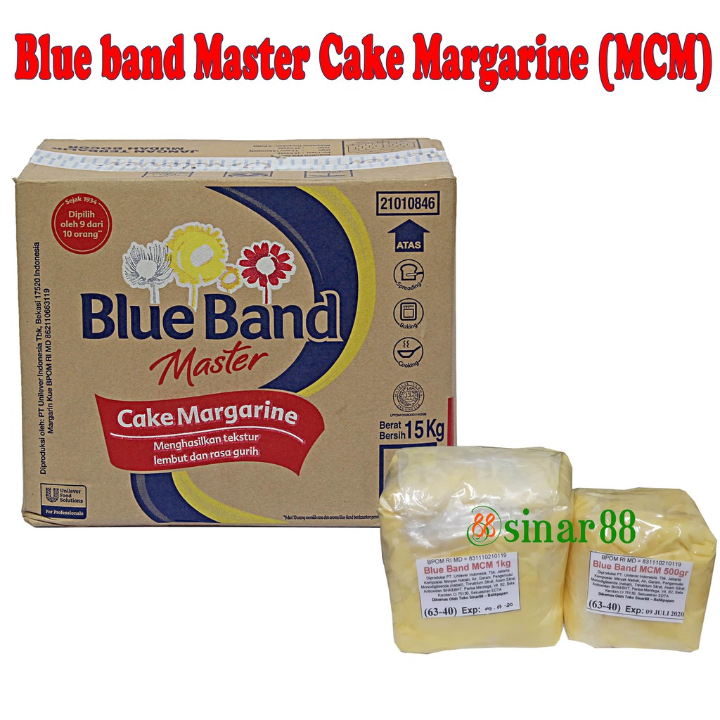 

Blueband Master Cake Margarine 500gr