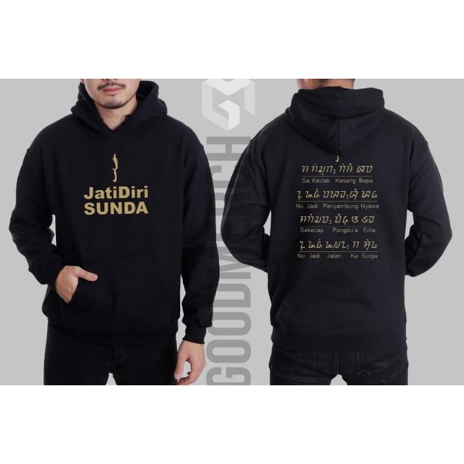 jaket hoodie sweater jati diri sunda