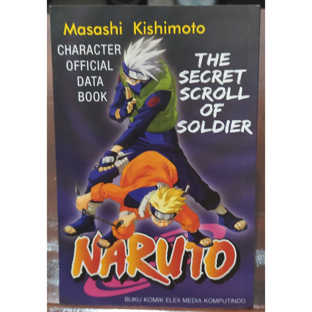 Komik seri : Naruto The Secret Scroll of Soldier (bekas)