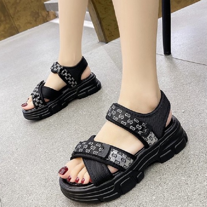 Sandal Sol Tebal 0102340 Sandal Tali Wanita Import GX