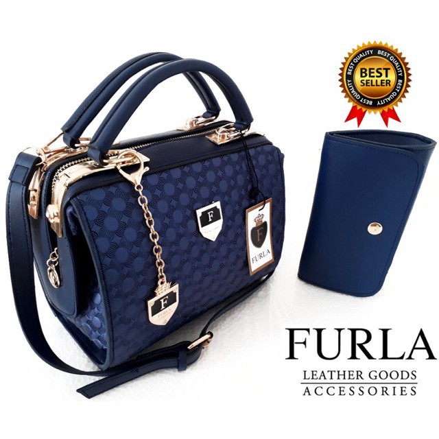 Tas Handbag wanita Furla Doctor Kembang - PC4