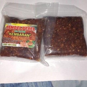 

Sambel Pecel Asli Blitar 250 gram