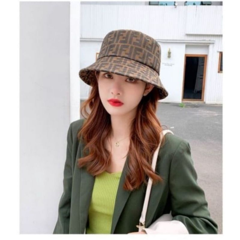 Topi Bucket Hat Fendi Topi Premium Quality