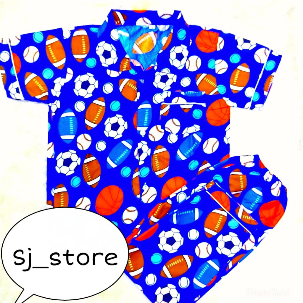 Baju Tidur Anak - Piyama Anak Perempuan 5 6 7 8 Tahun