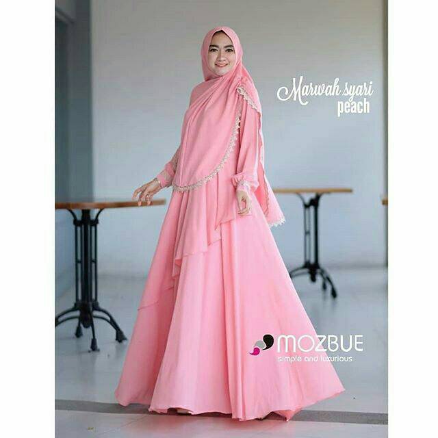 DRESS MUSLIM, baju wanita, baju gamis, dress, gamis, Baju gamis, fashion wanita, MARWAH SYARI Vol 2