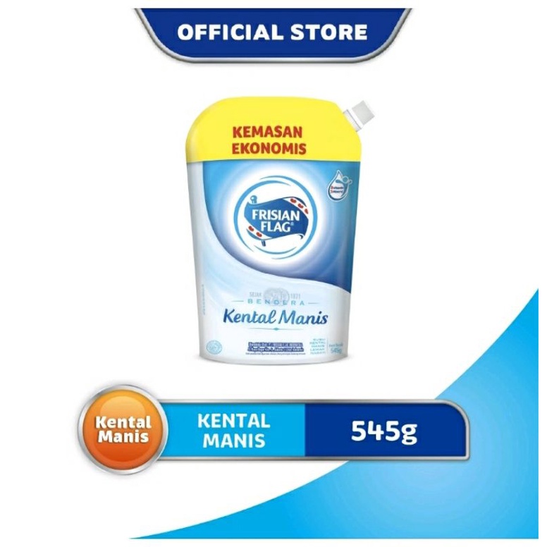

FRISIAN FLAG Krimer Kental Manis Pouch 545gr (exp Desember 2025)