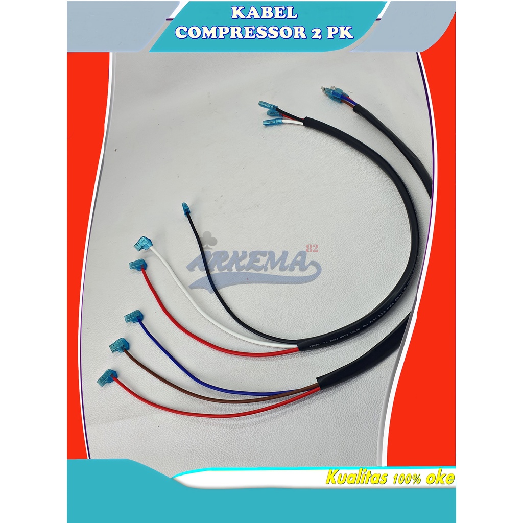 KABEL COMPRESSOR AC 0.5PK S/D 2PK , SOKET COMPRESOR , SKUN KOMPRESSOR / KOMPRESOR OUT DOOR