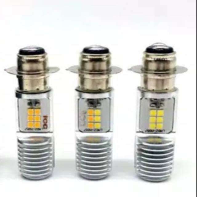 Lampu Motor Depan Led H6 12Titik Led  2sisi Matick Bebek Sxc