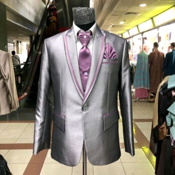 JAS PENGANTIN TARO/JAS WEDDING TARO/JAS FORMAL MEWAH WARNA TARO/JAS PRIA PREMIUM