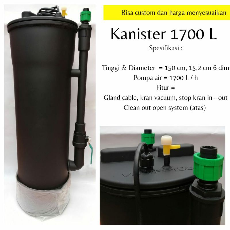 filter canister aquascape kanister 1700L