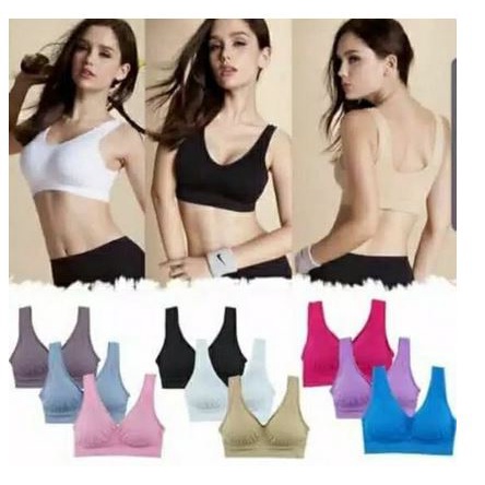 Japan Push Up Bra Seri Classic Pastel 1 Box Isi 3 Pcs