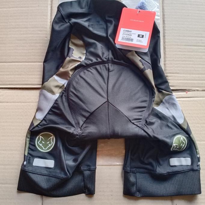 PROMO Celana Sepeda Dick Wolves Combat Original Motif Army