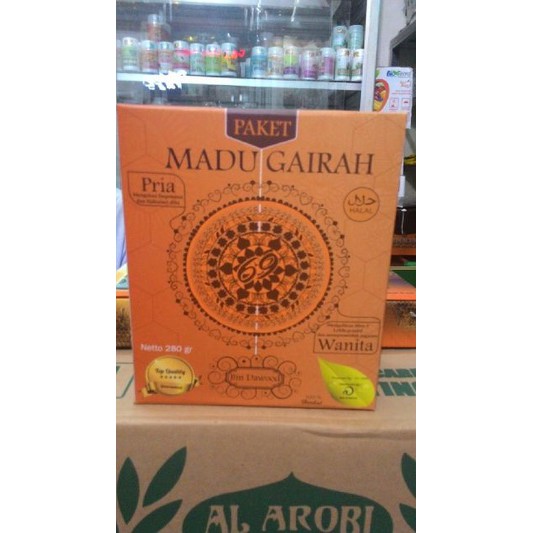 Paket Madu Gairah Pria Wanita