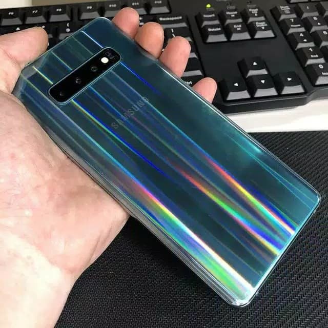 OPPO A57 2022 OPPO A16K ANTI GORES BELAKANG SKIN AURORA MOTIF TRANSPARAN GARSKIN PELANGI ANTI JAMUR PELINDUNG BELAKANG