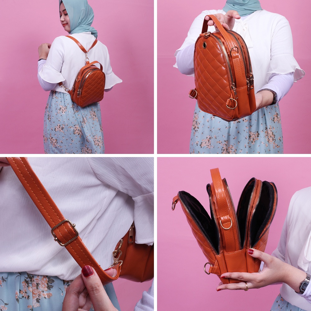 Tas Selempang Wanita / Tas Selempang Slempang Salempang Punggung Sling Bag Jalan Jalan Pesta Korea B
