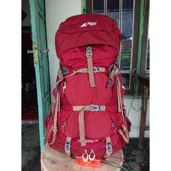 Tas gunung Carier outdoor AREI TAMBORA 60L