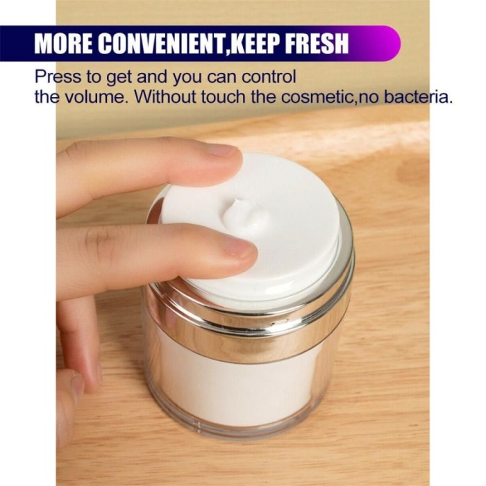 Barokah gamis cream jar vacuum bottle