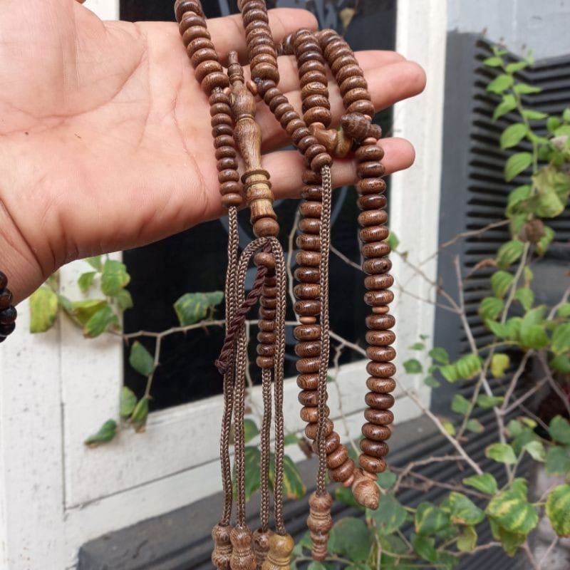 Tasbih Tijani kayu johar 10mm Tasbih Tijani Yuser Tasbih Tijani  murah Tasbih Tijaniyah