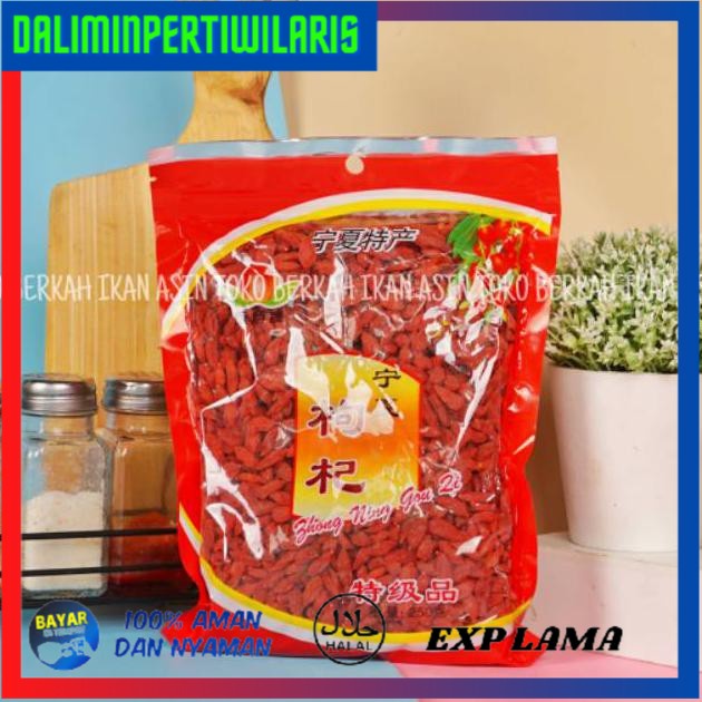 

BISA COD Goji Berry 250gram Premium Quality / Keichi Kichi Keici CUCI GUDANG [Kode 1|Kode 2|Kode