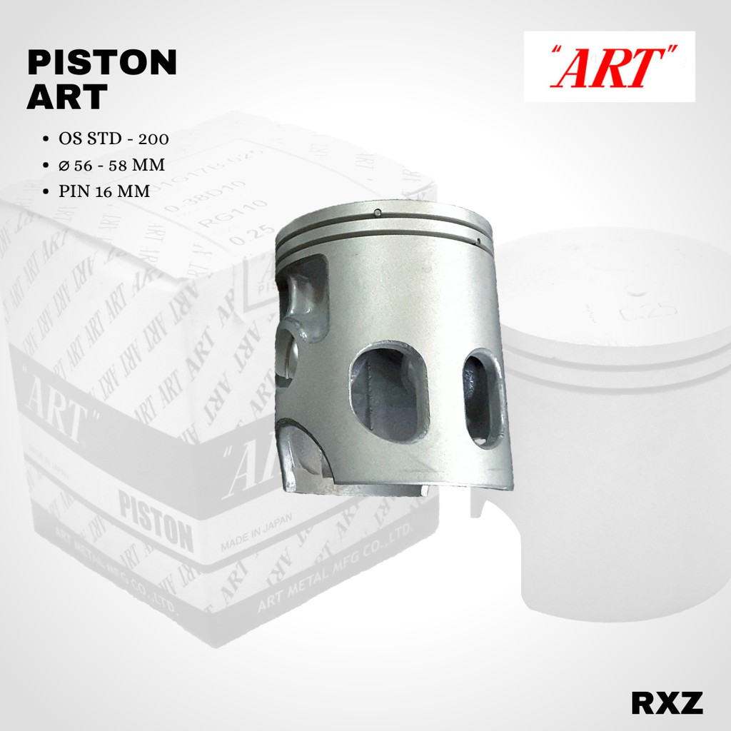 Seher Piston ART RXZ pin 16 os std - 200