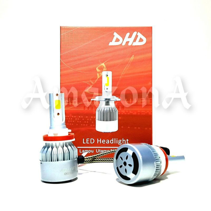 Lampu Mobil Headlight LED H11 - DHD - White 6000K 2pcs