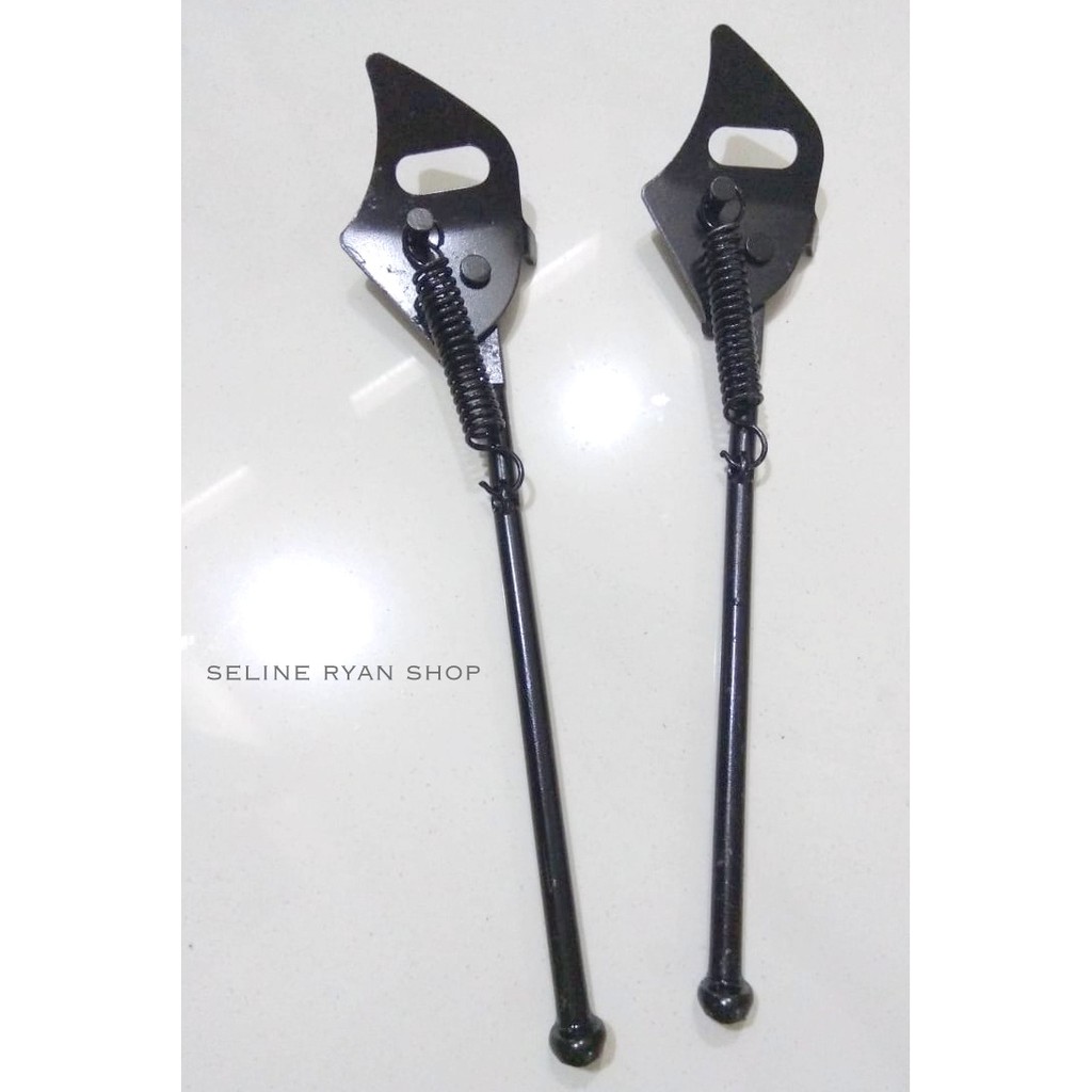 Jagang / Standart Samping Sepeda BMX Seli 20" Tanpa Kunci - HITAM