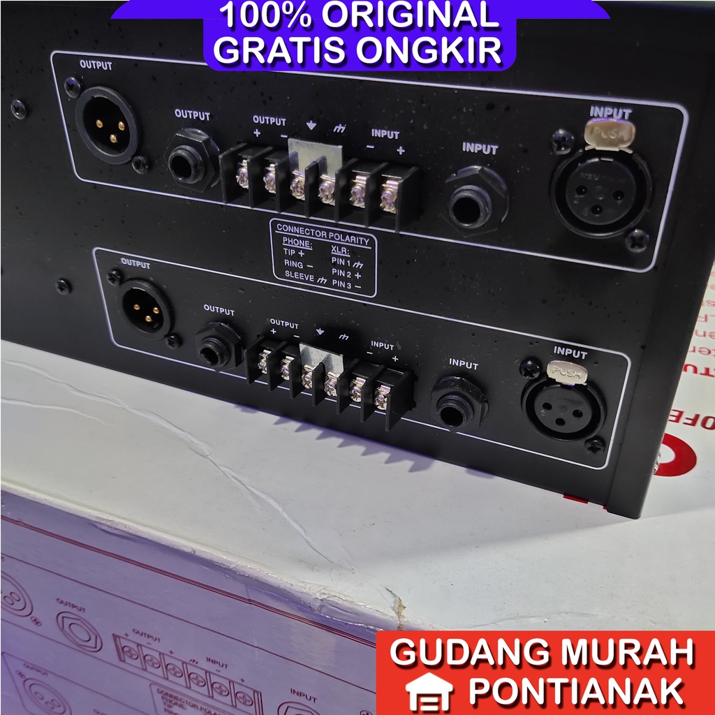 Equalizer DBX 2231 JUMBO besar Penjernih suara Amplifier aqualizer original asli DBX 2231