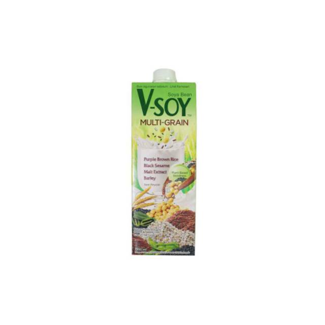 KHAS Vsoy Soybean Milk Susu Kedelai Multi grain 1L