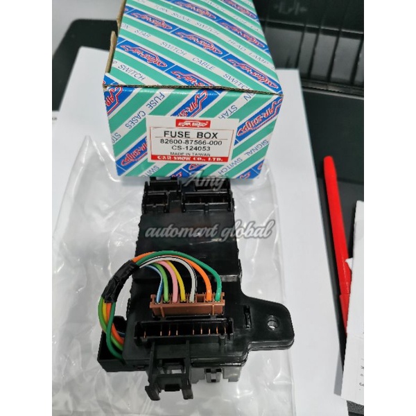 fuse box sekering daihatsu espass s91 zebra s89