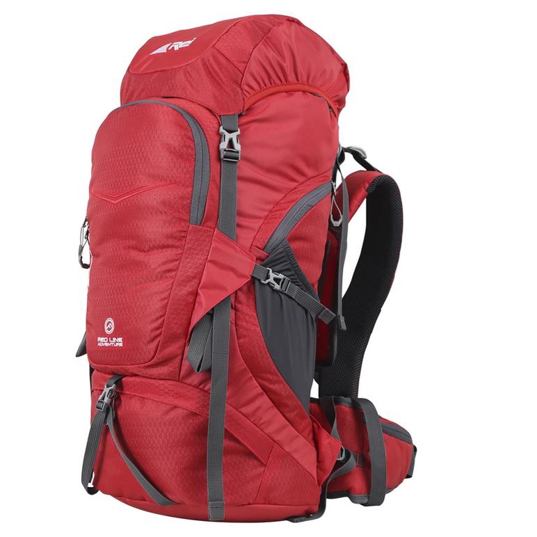 TAS GUNUNG CARRIER REI CALDERA 60L AREI OUTDOORGEAR + RAINCOVER