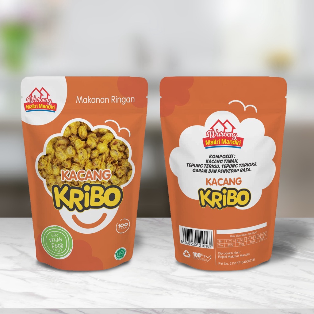 

Kacang Kribo - Kacang Vegan Halal