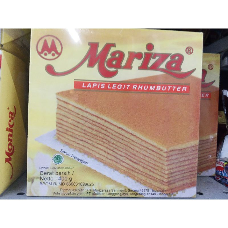 

mariza lapis rhumbutter 400gr