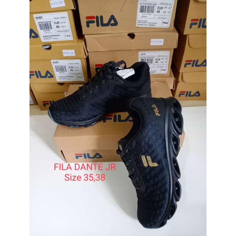 sepatu FILA Ori full black