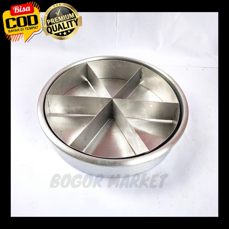 Loyang Brownies sekat bulat / Loyang Sekat Bulat