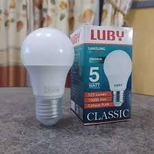 Lampu Bohlam LED BULB LUBY Classic lamp 5W 7W 9W 12W 15W 18W 24W 5 7 9 12 15 18 24 watt FIT E27  free bubble wrap Lampu led