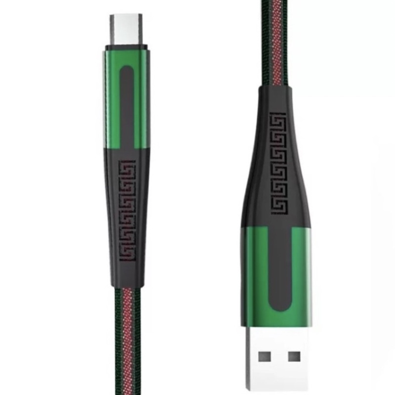 Nylob braided ush fast charging kabel data iphone micro type c
