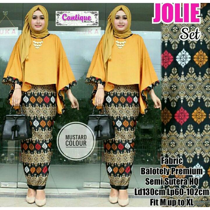 GROSIR BATIK JOLIE SET