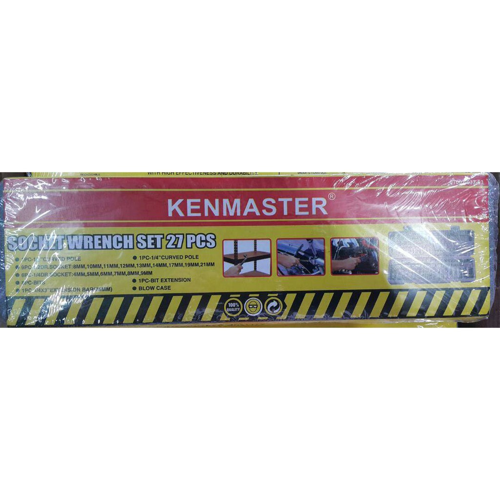 Kunci Shock / sok set 27 Pcs Merek Kenmaster Original