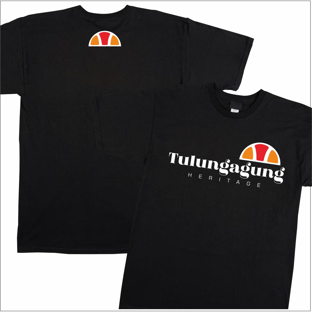 Kaos T Shirt Baju Pria Ellese Tulungagung Casual Cotton Combed 30s Premium