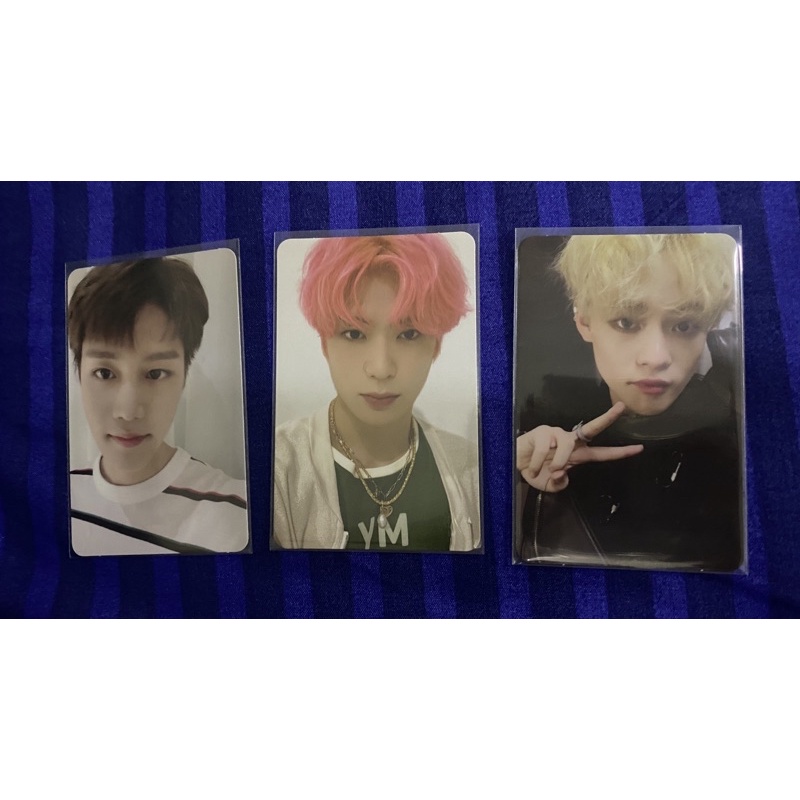 JAEHYUN DEPARTURE, TAEIL REGULATE, CHENLE REALITY PHOTOCARD