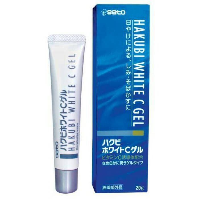 Hakubi White C - Gel By Sato Japan Original Cream 20G