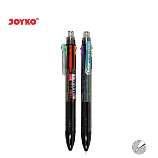 

( 1 pcs ) Ball Pen BP236 / Pulpen / Pena 6 warna Joyko BP-236 / Sito 0.7 mm