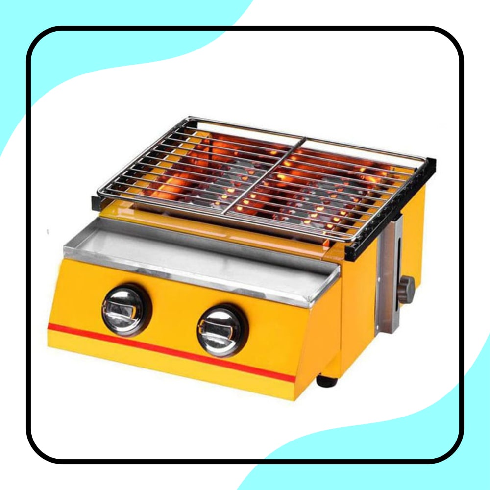 Chefer Gas BBQ Grill 2 burner SC-J111B / Kompor BBQ 2 Tungku