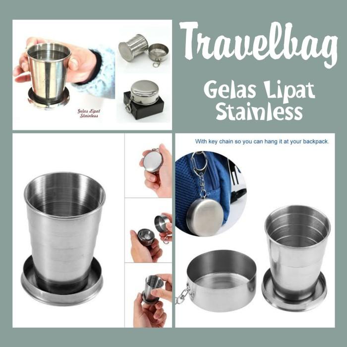Rak Gelas / Rak Gantung / Gantungan Gelas / Gelas Lipat stainless gantungan kunci