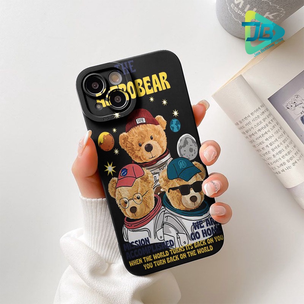 SOFTCASE PROCAMERA CUSTOM BEAR OPPO VIVO SAMSUNG REALME XIAOMI IPHONE INFINIX FOR ALL TYPE JB5770