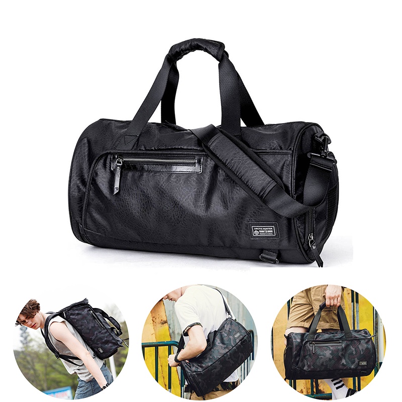 LX0005 Tas Arctic Hunter Gym Futsal Sport Travel Bag Duffle Sepatu